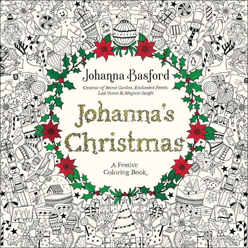 'Johanna's Christmas: A Festive Coloring Book for Adults'