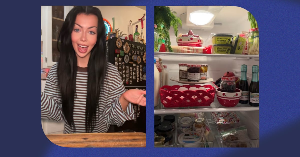 "Fridgescaping" Is TikTok's New Favorite Unexpected, Weirdly Satisfying Hobby