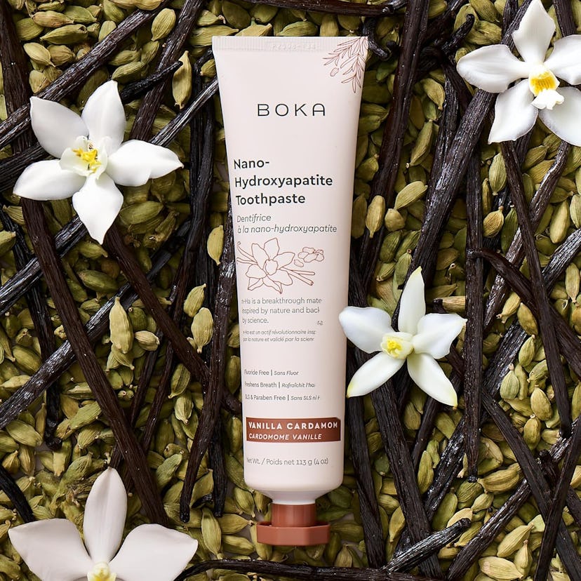  Boka Nano-Hydroxyapatite Toothpaste in Vanilla Cardamom