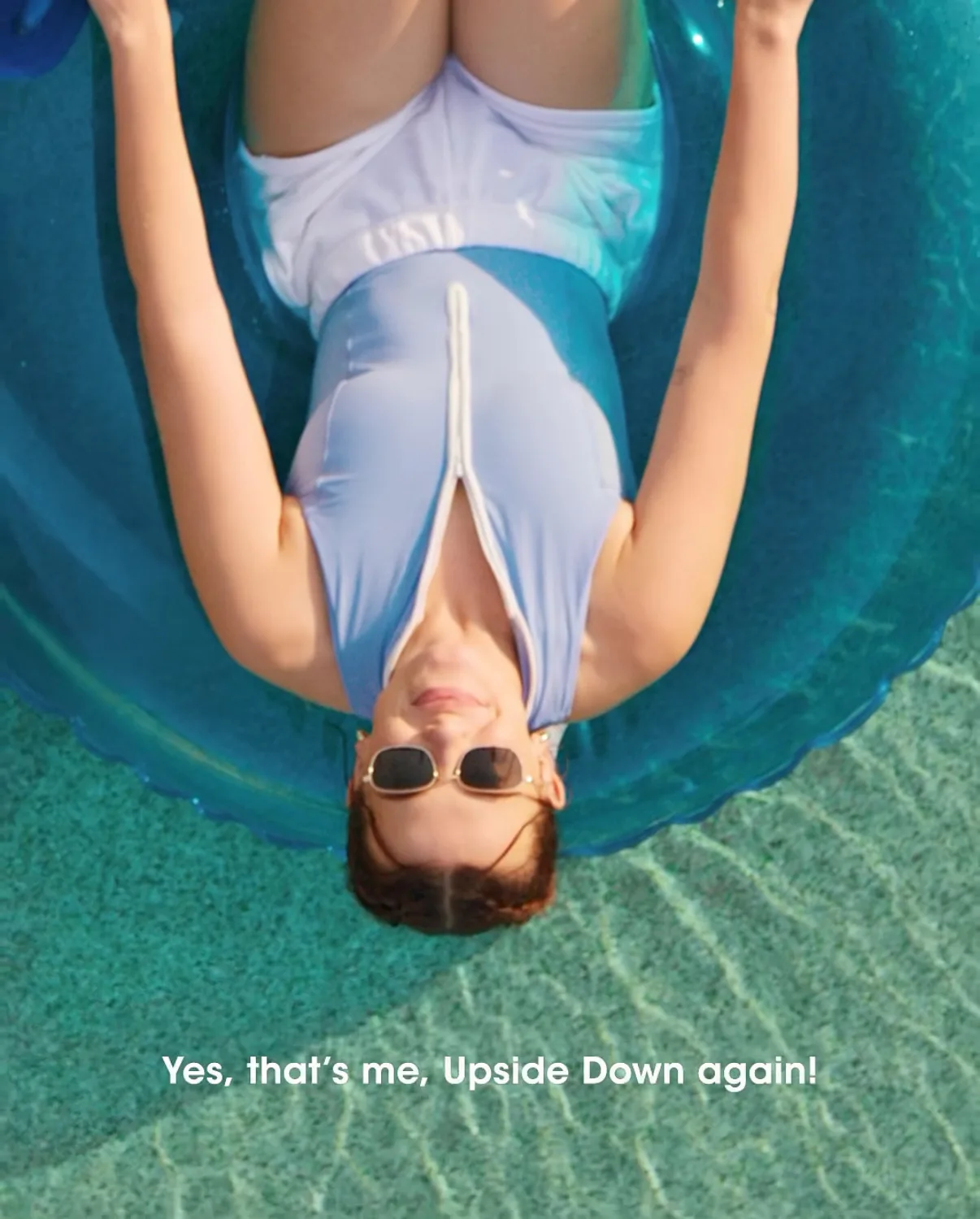 Millie Bobby Brown in an ad for Yas Island.