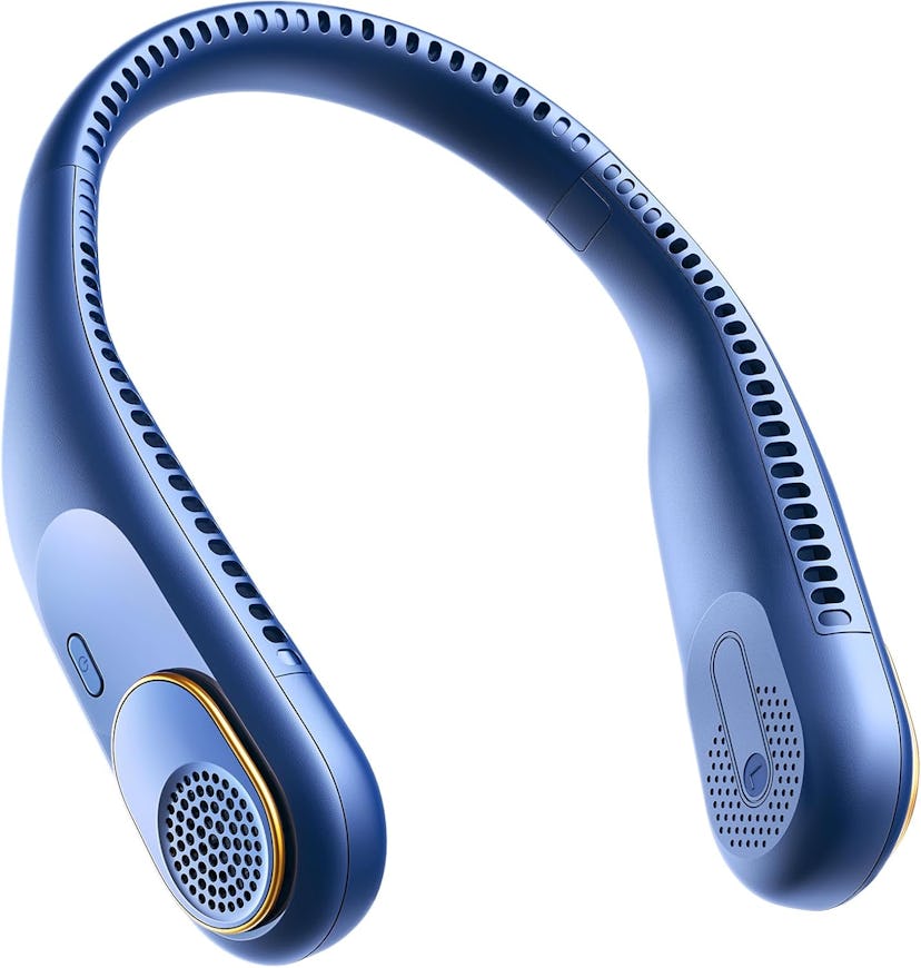 SWEETFULL Portable Neck Fan 360° Cooling Bladeless Personal Fan