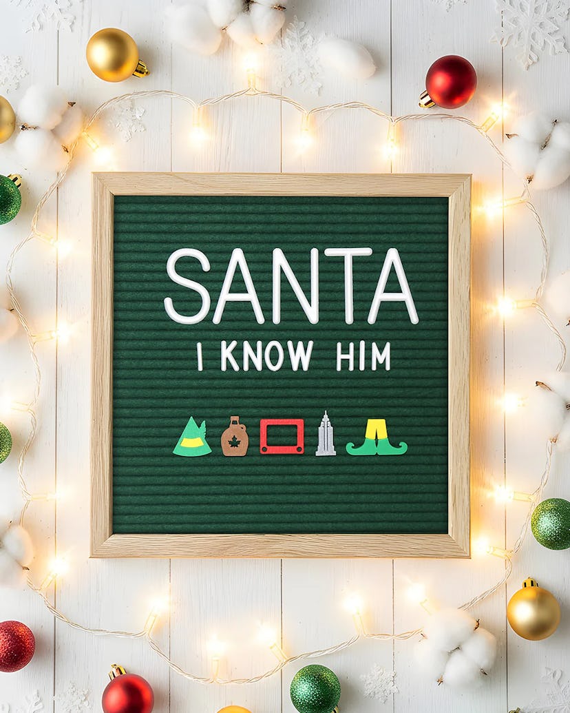 Buddy the Elf Letter Board Icon Collection