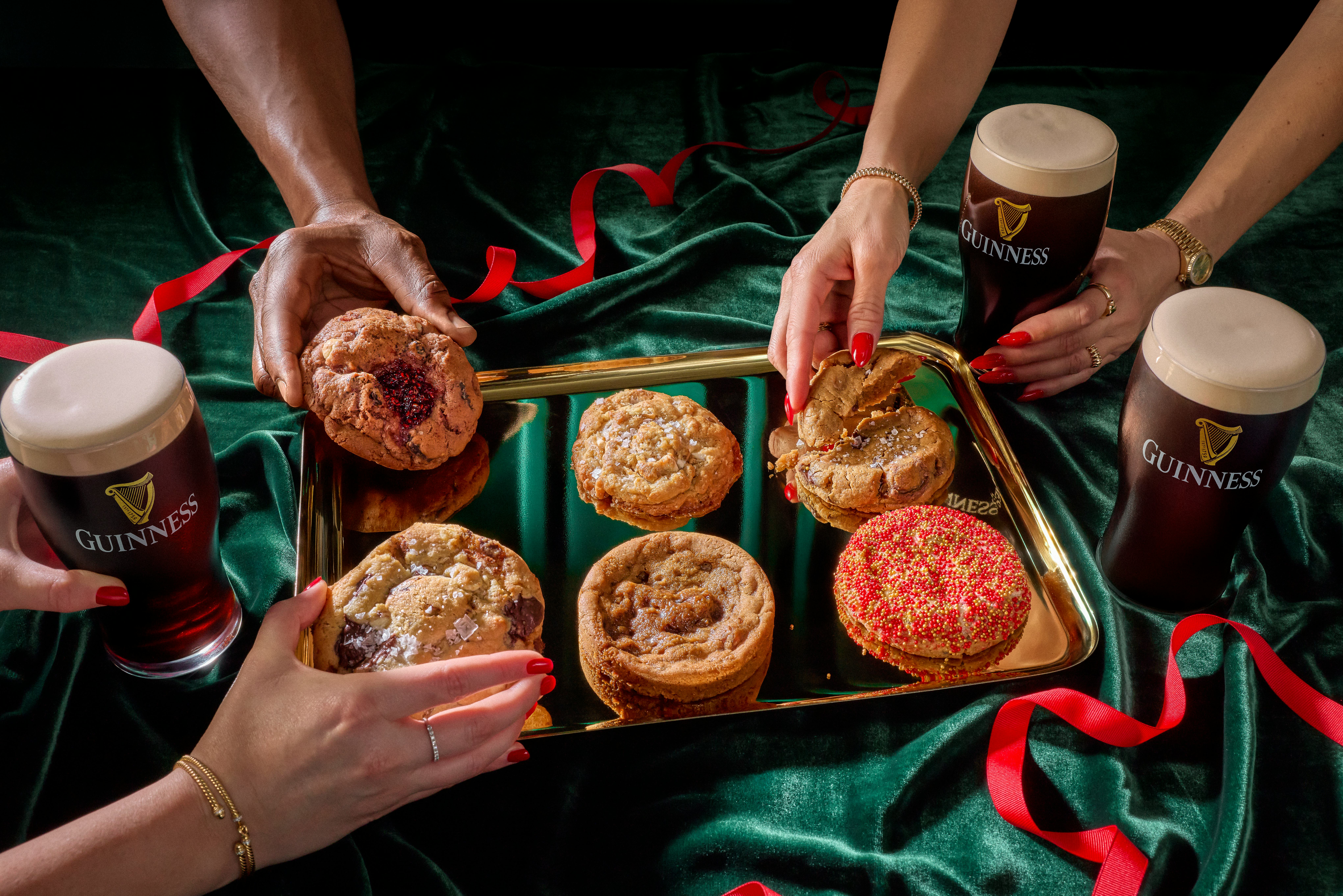 I tried Last Crumb's Guinness holiday box of cookies. 