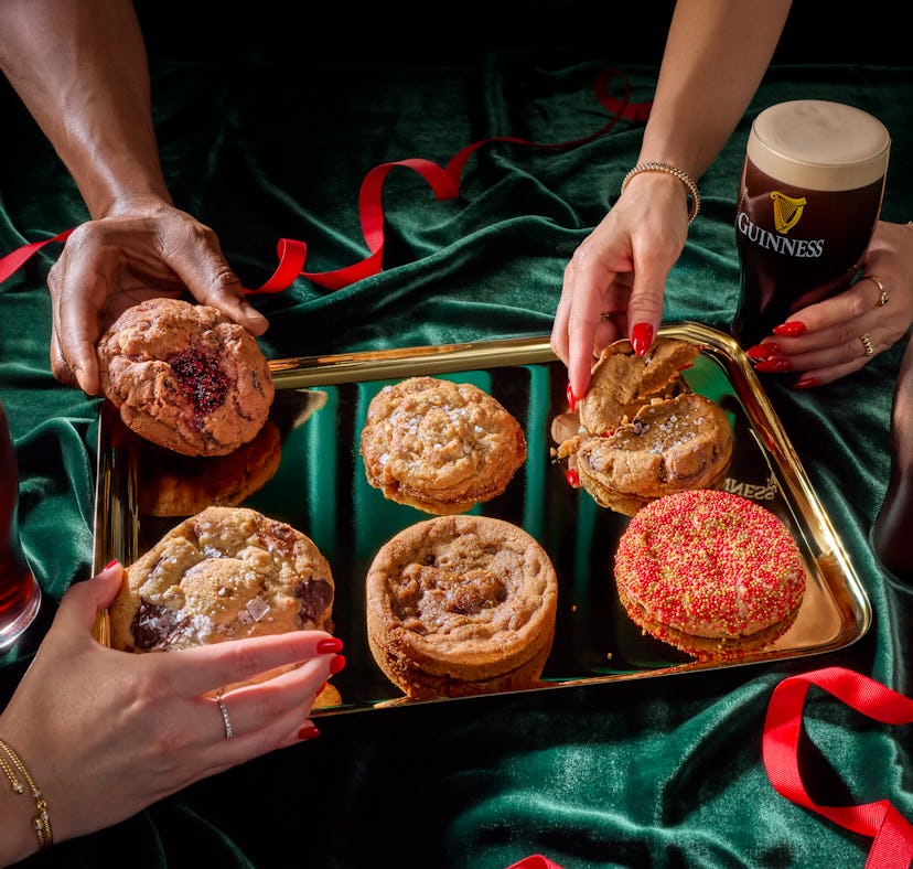 I tried Last Crumb's Guinness holiday box of cookies.