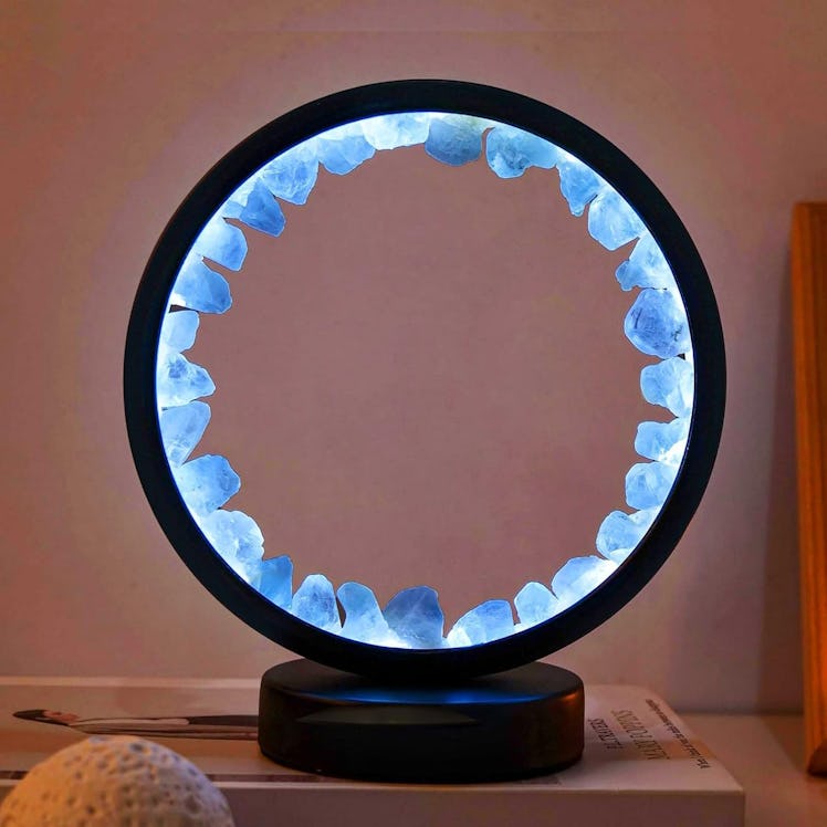 Runyangshi Celestite Night Light