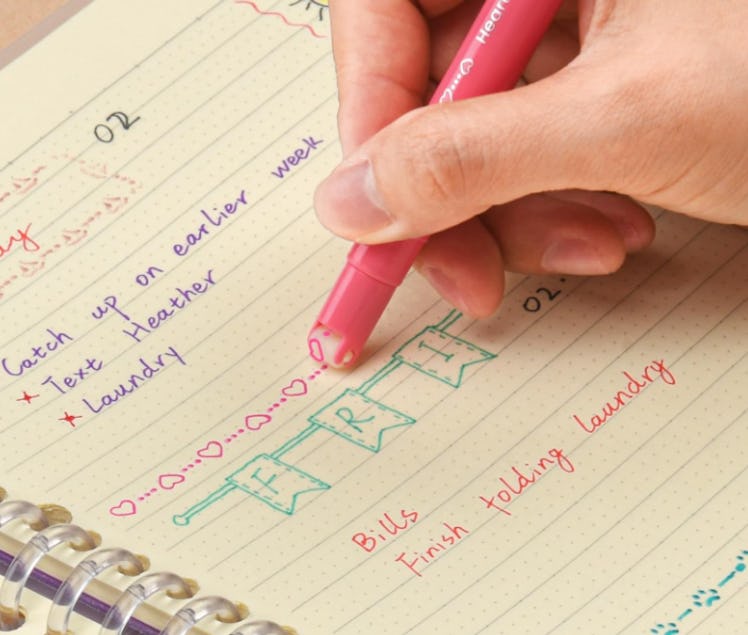 AECHY Curve Highlighter Pen Set