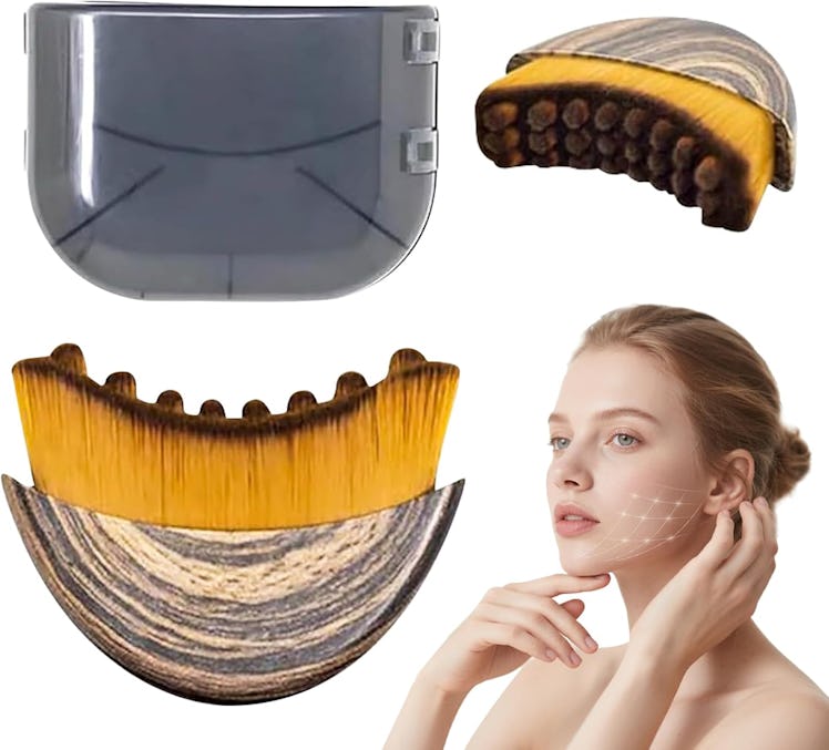 ZhaoYoung Lymphatic Contour Face Brush