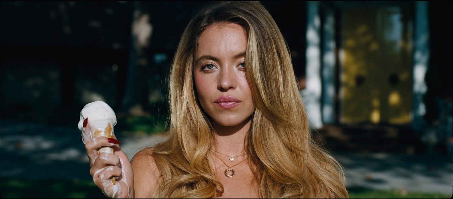 Sydney Sweeney as Cassie in Euphoria Season 3. Photo via HBO