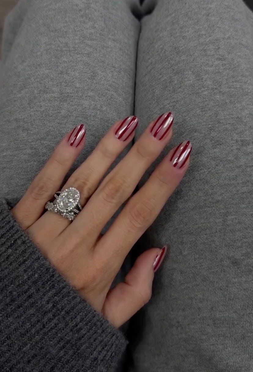 wrapping paper nails