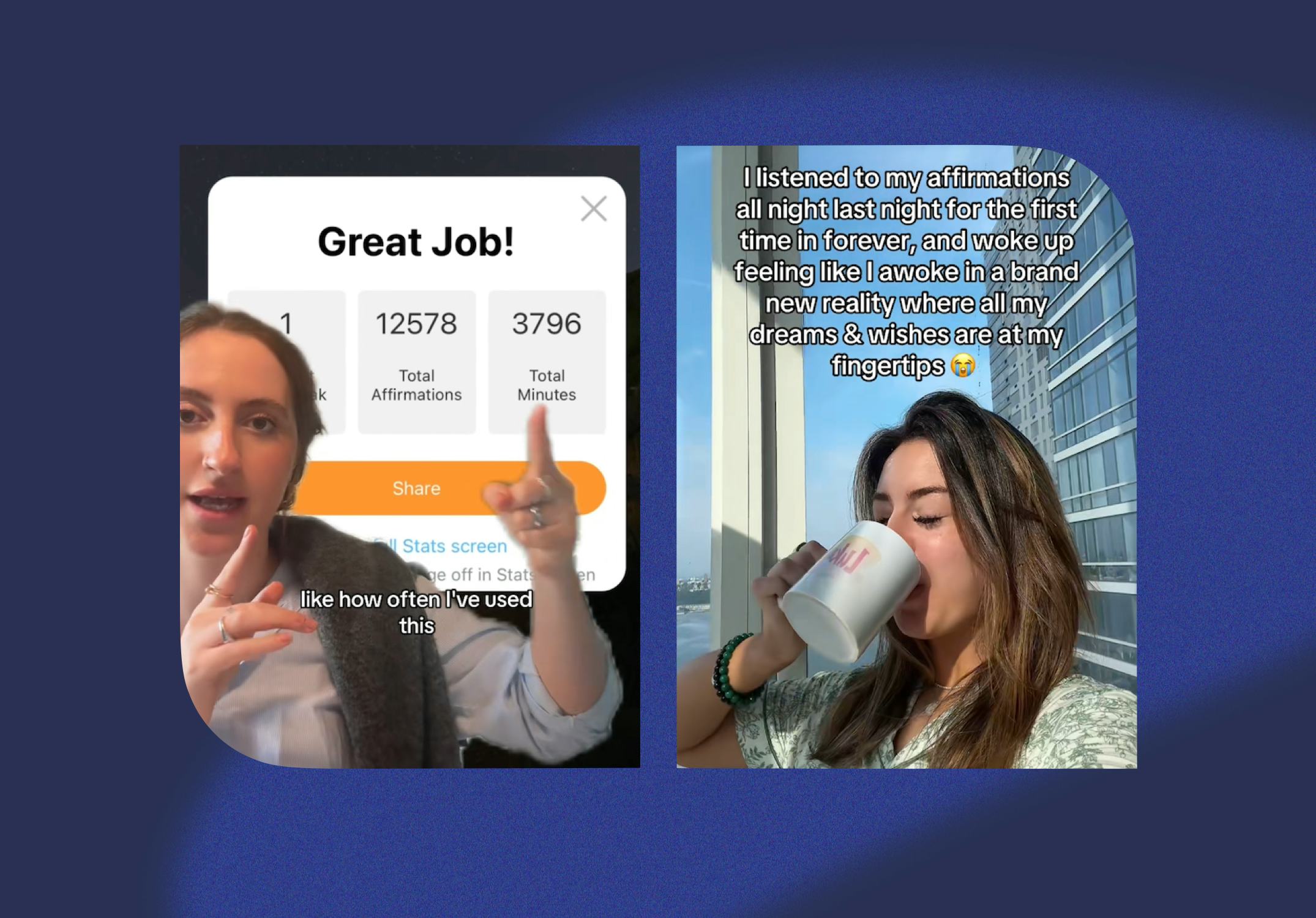 How to manifest your dreams using the ThinkUp app.