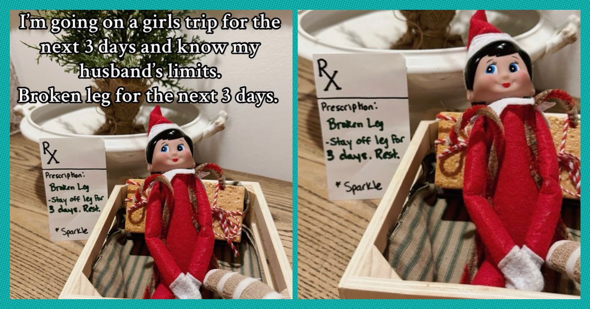 Woman Scrutinized After Bailing Husband Out Of Elf On The Shelf Duties