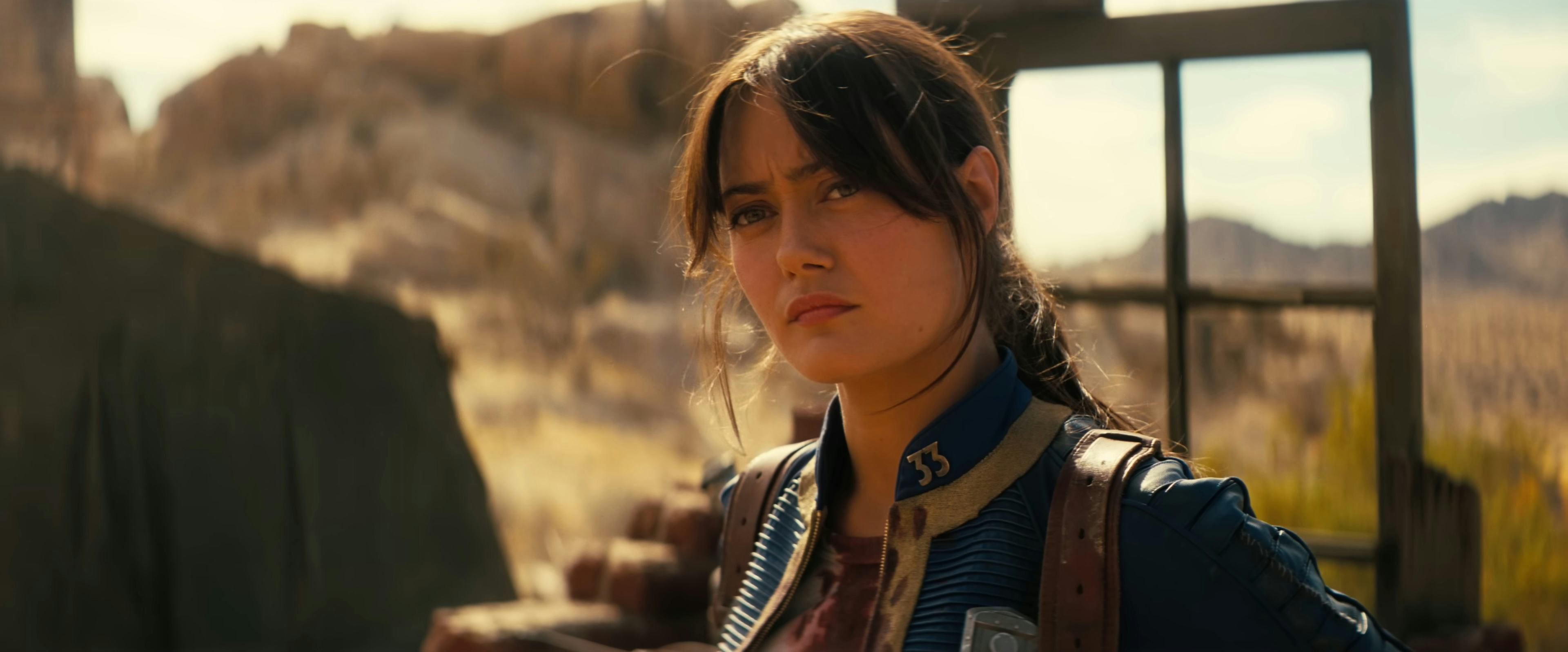 Ella Purnell as Lucy MacLean in Fallout