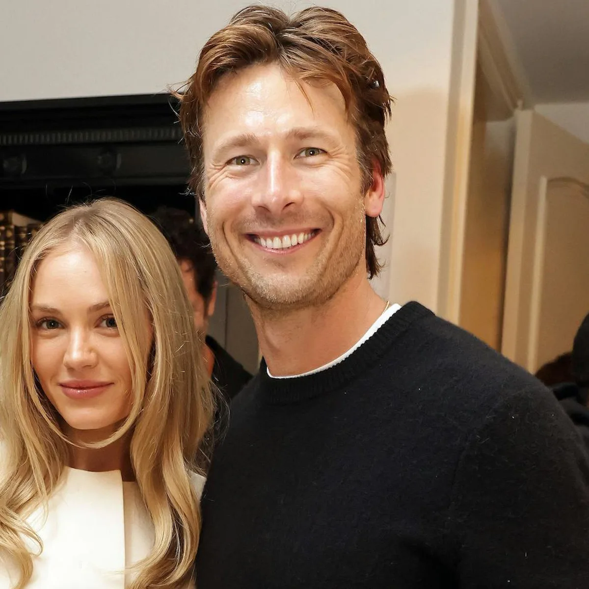 Glen Powell & Michelle Randolph Kiss Amid Dating Rumors