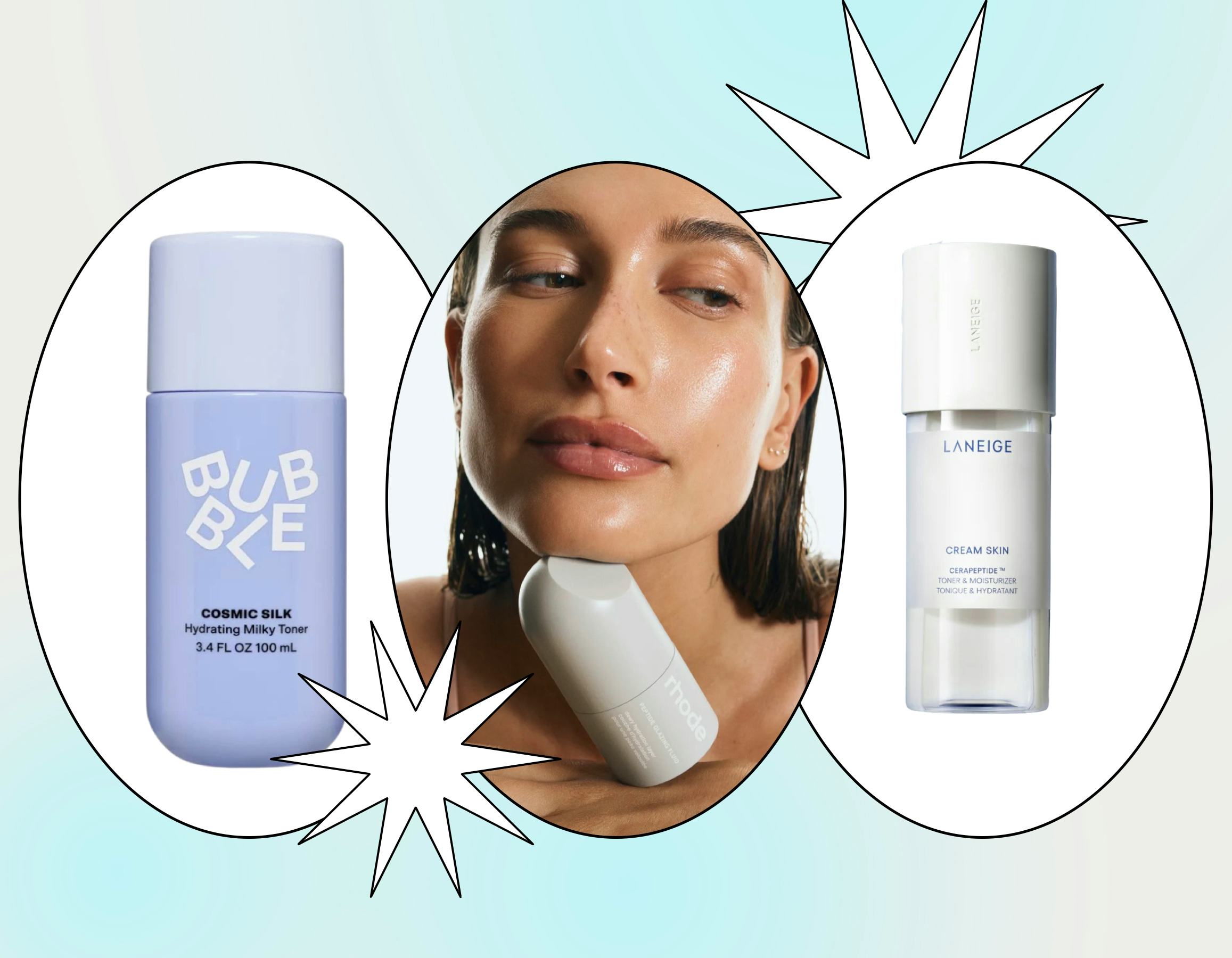 Rhode Glazing Milk dupes.