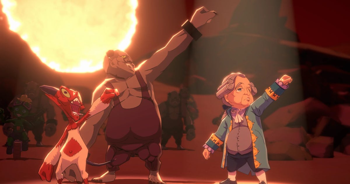 Het muzikale gevechtsspel ‘Etrange Overlord’ is een schattige reis door de hel