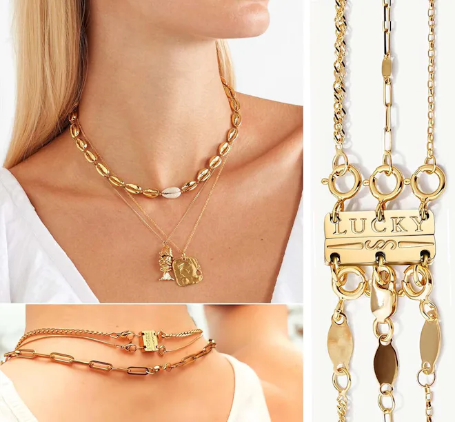 Dailyacc Lucky Necklace Layering Clasp