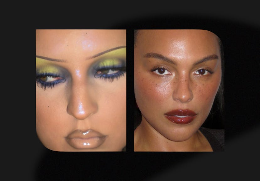 concealer lips vs blurred lips