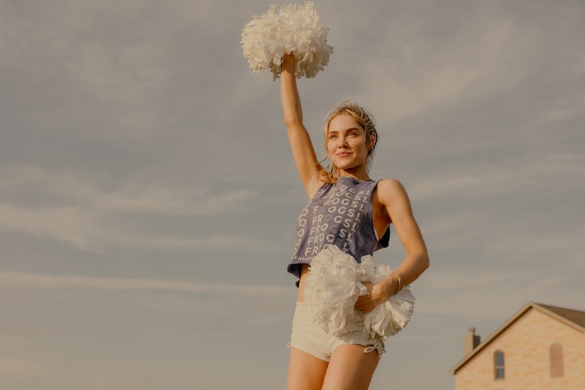 Michelle Randolph as Ainsley in Landman. Photo via Paramount+