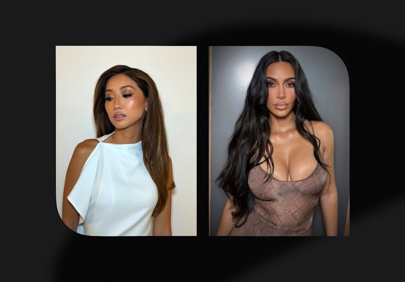 side versus middle parts