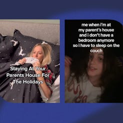 How to get good sleep when you're home for the holidays.