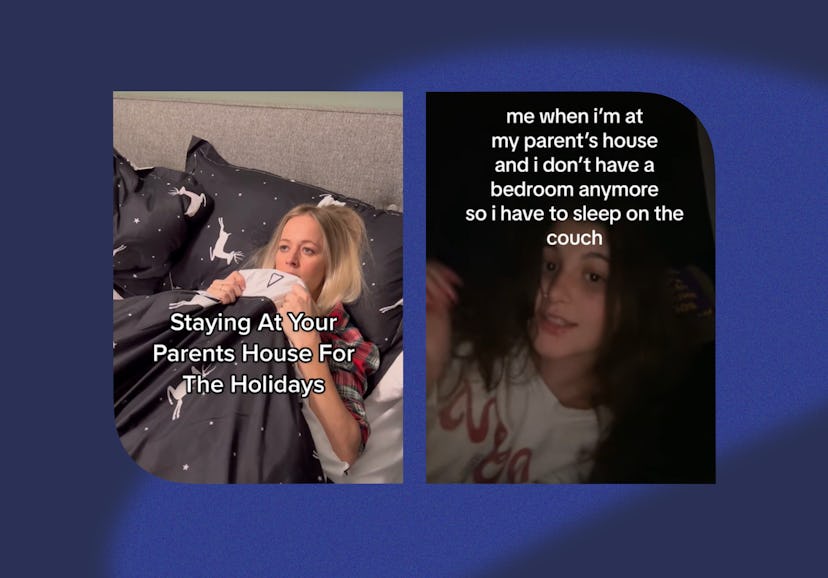 How to get good sleep when you're home for the holidays.