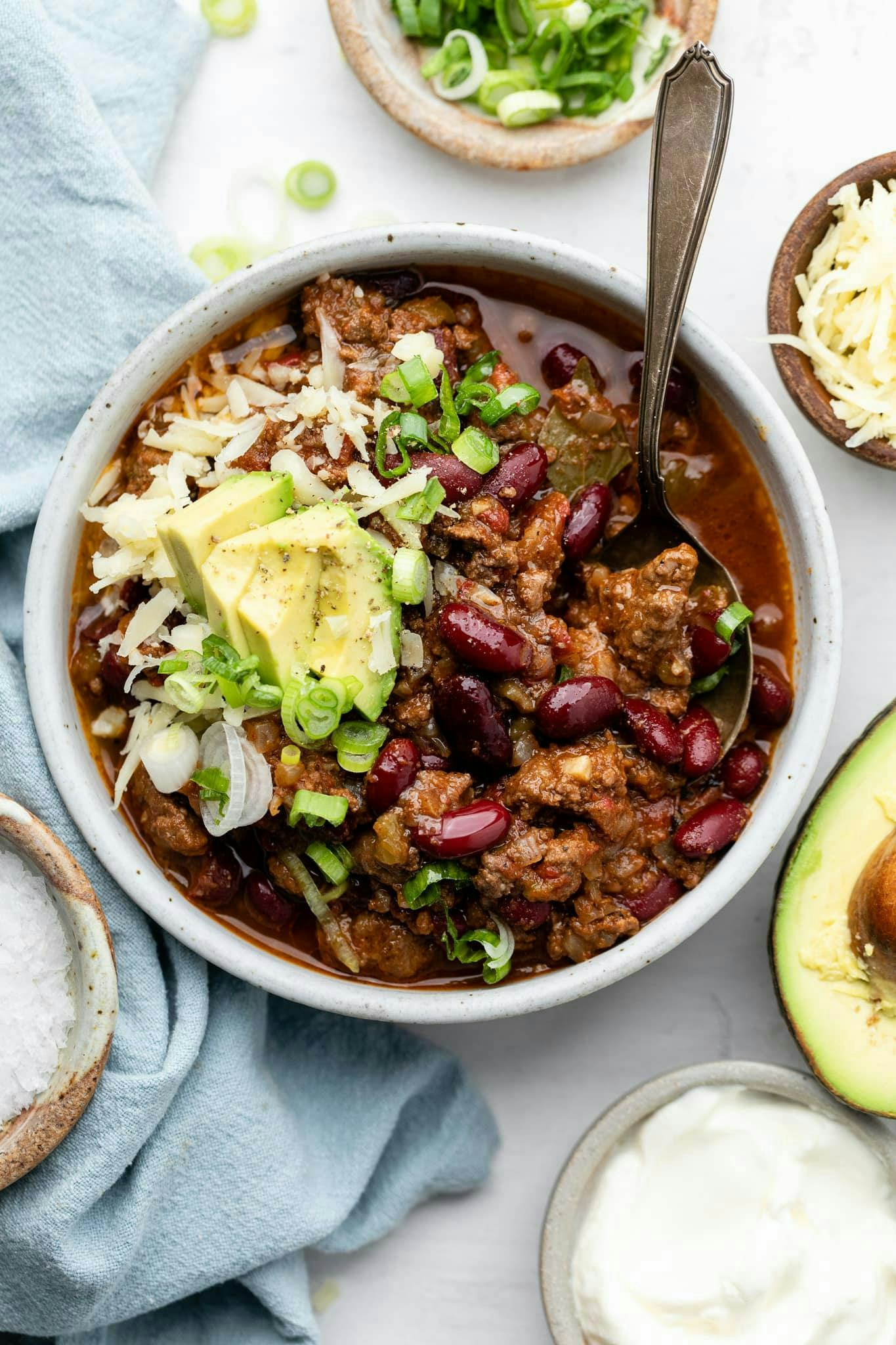 All The Healthy Things' slow-cooker chili, in a list of best comfort foods that aren't soup