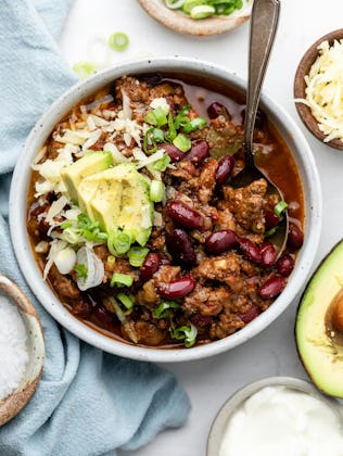 All The Healthy Things' slow-cooker chili, in a list of best comfort foods that aren't soup