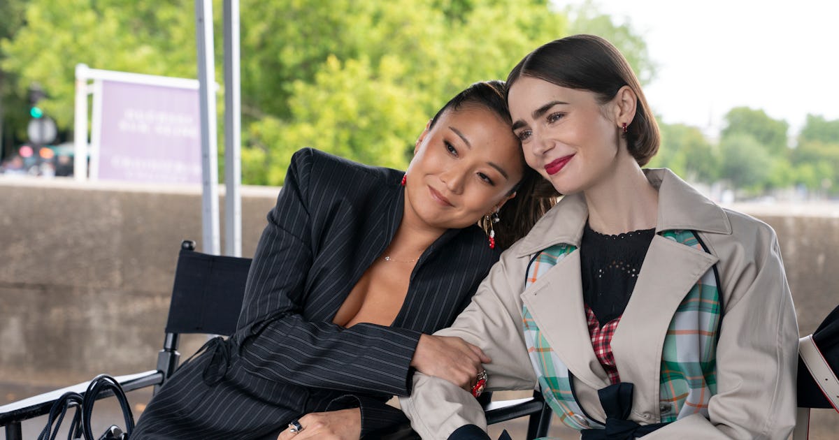 Exclusive: Lily Collins & Ashley Park Unpack Their 'Emily In Paris' Fight