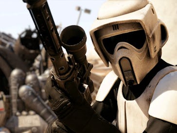 A sandtrooper.
