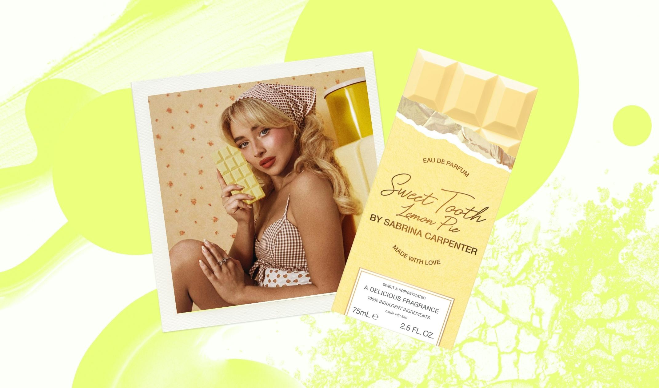 I tried Sabrina Carpenter's Lemon Pie Sweet Tooth fragrance. 