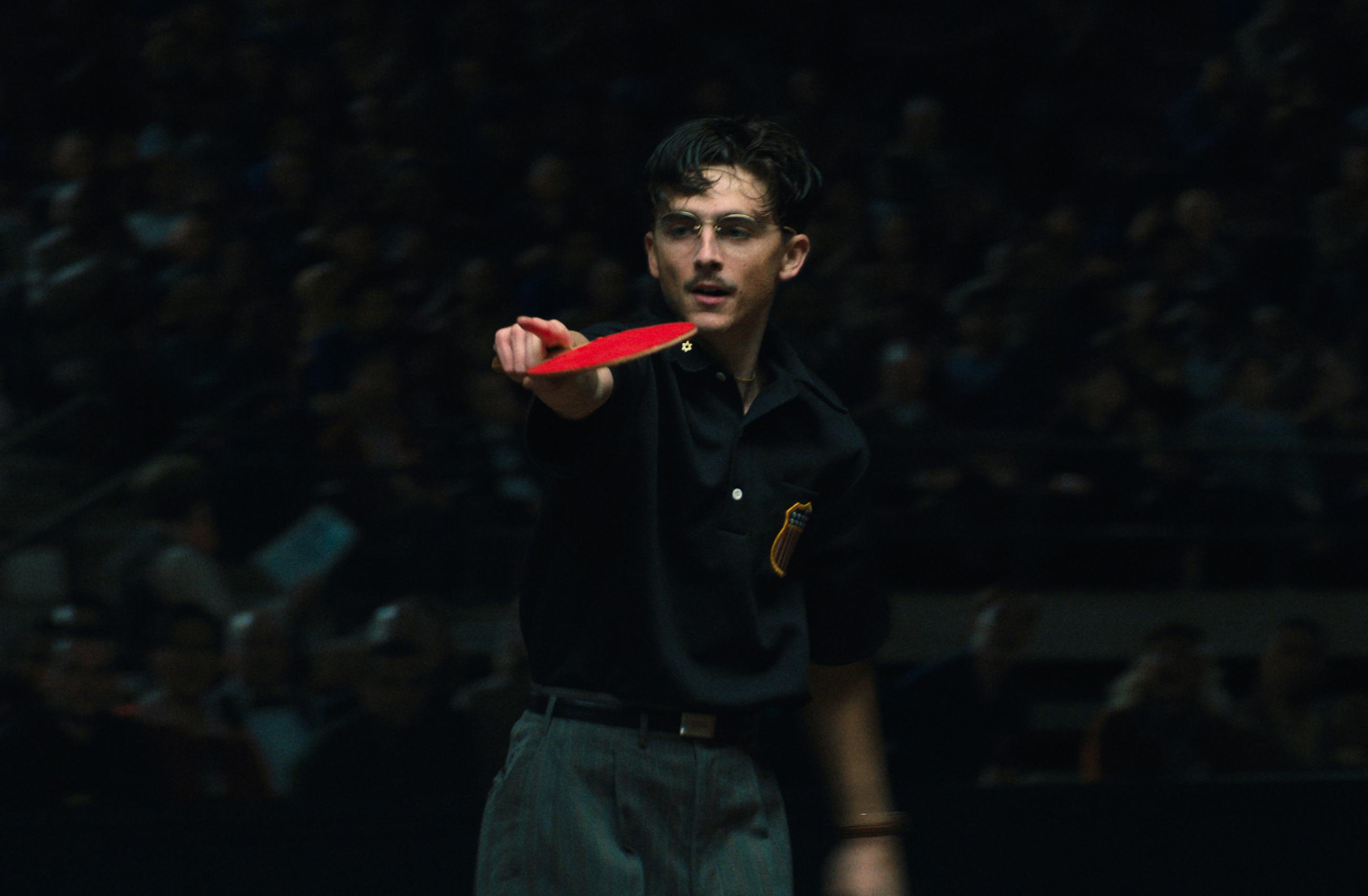 Timothée Chalamet in 'Marty Supreme.'