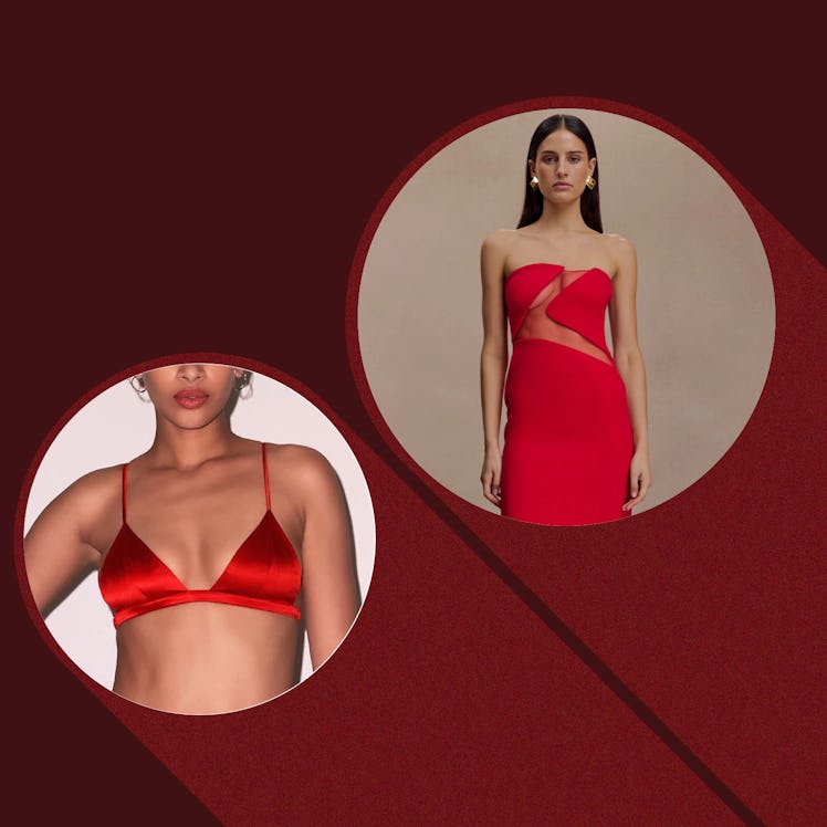 Naughty Santa-coded looks to shop now.