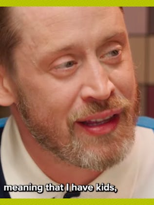 Maculay Culkin talks about his sons watching 'Home Alone.'
