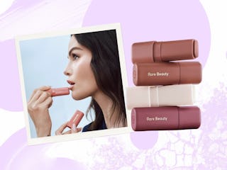 I tried Rare Beauty's Find Comfort Lip Butters.