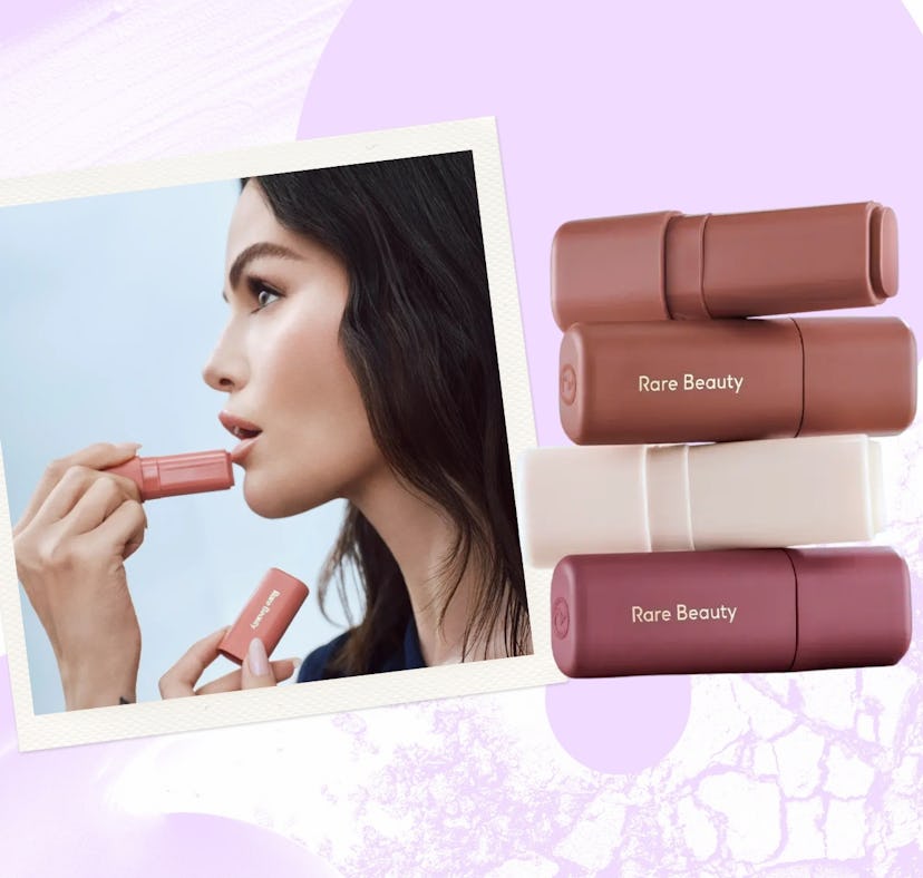 I tried Rare Beauty's Find Comfort Lip Butters.