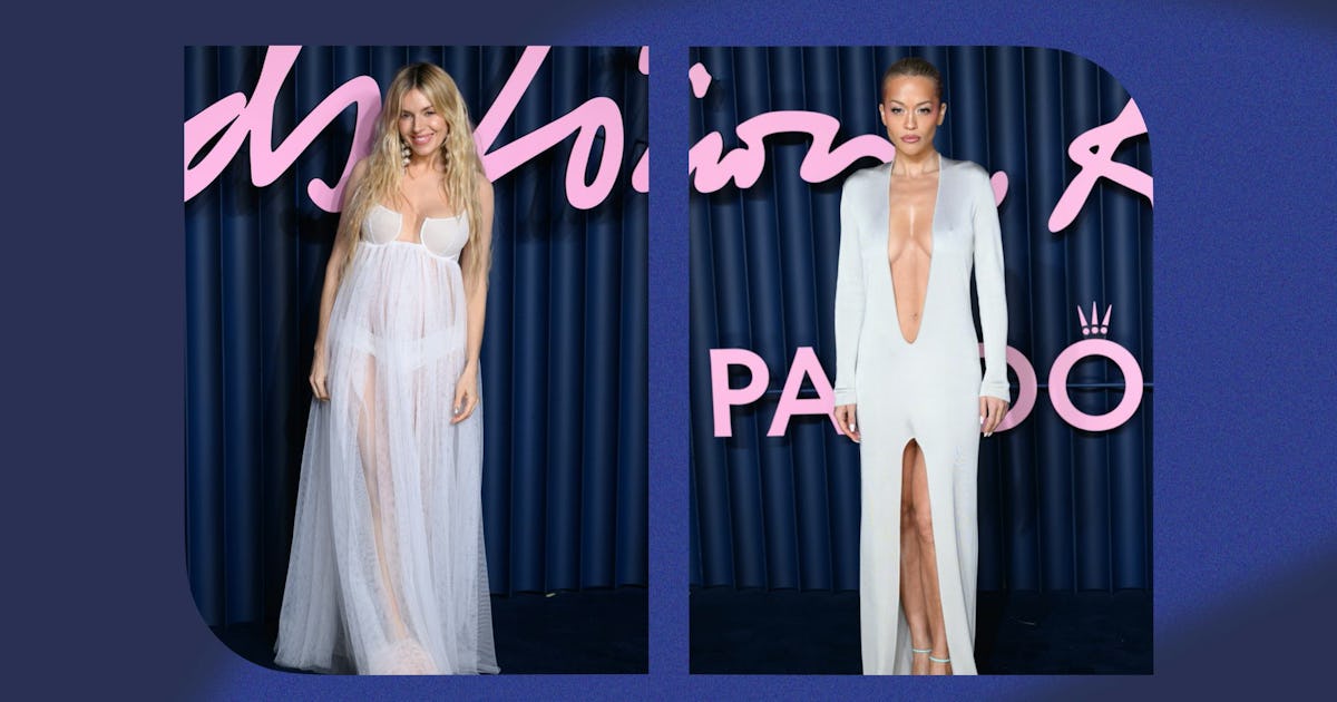 Freed Nips, Plunging Gowns, & More Of The Nakedest Looks At The Fashion Awards