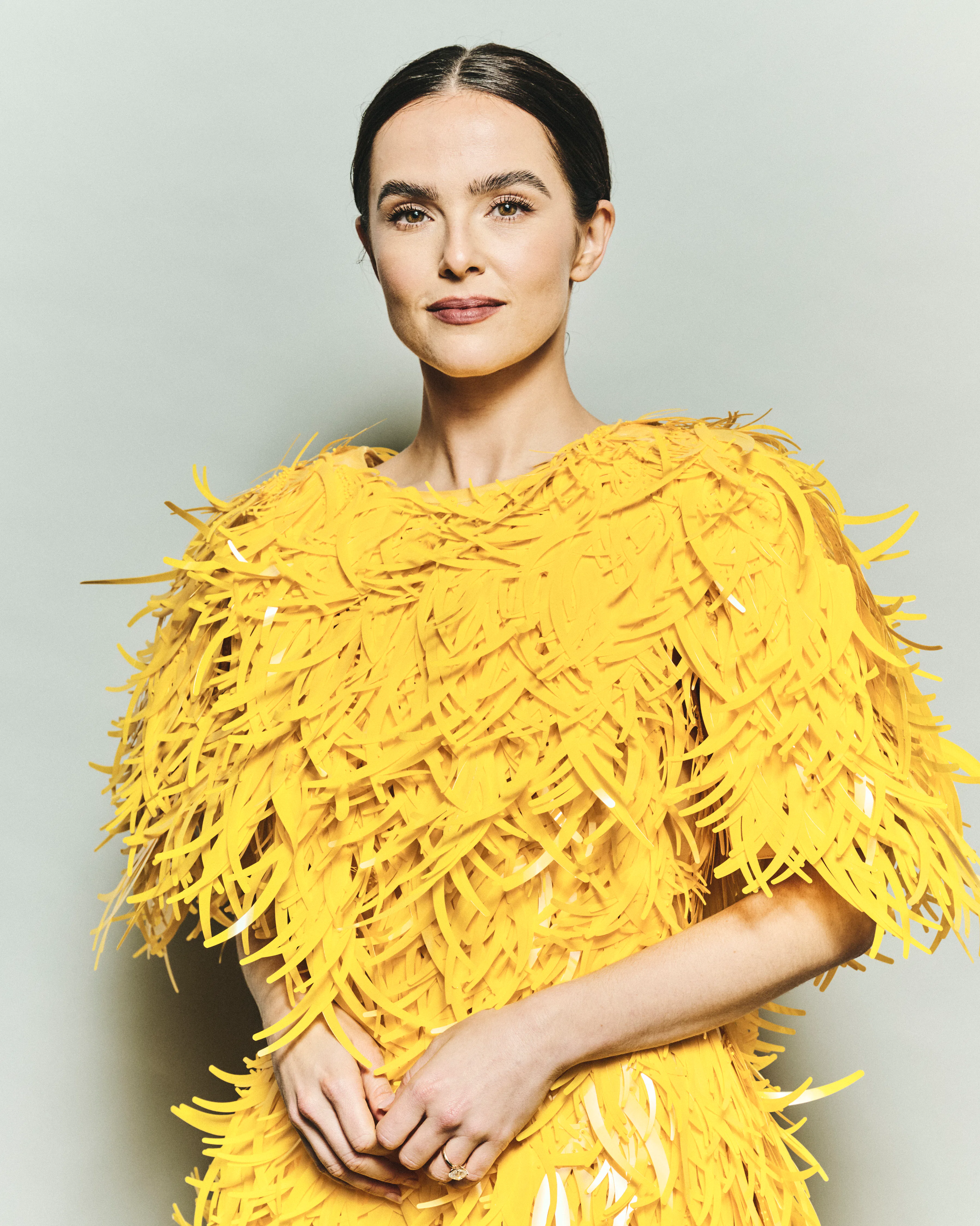 Zoey Deutch at the 2025 Gotham Awards.