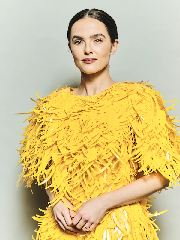 Zoey Deutch at the 2025 Gotham Awards.
