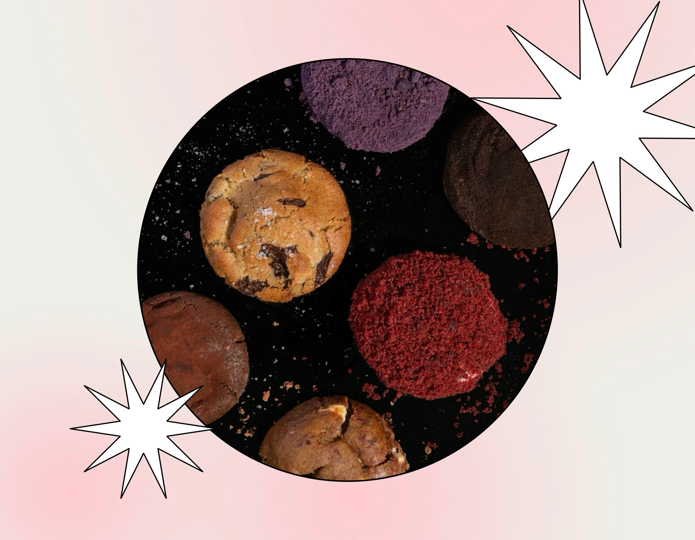 I tried Last Crumb's holiday box of cookies called the Naughty List. 