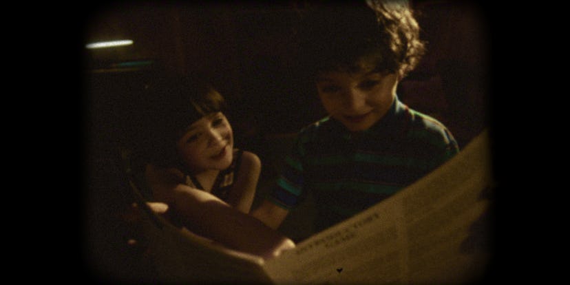 Young Will and Mike in Stranger Things 5. Photo via Netflix