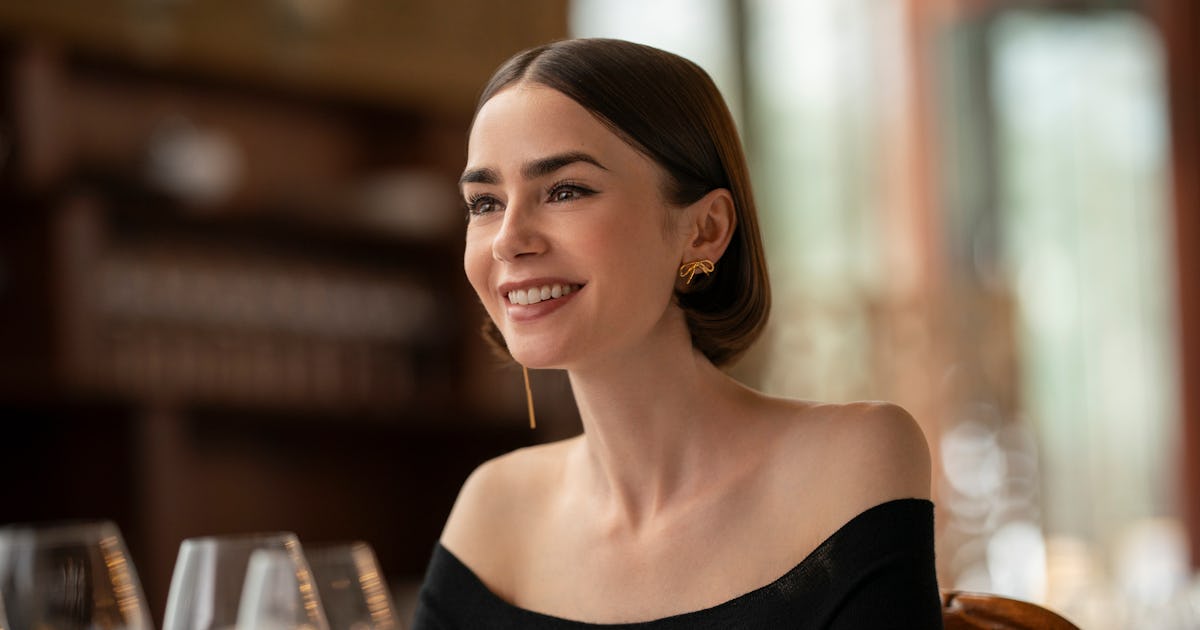 The 'Emily In Paris' Season 5 Makeup Looks Are More Sophisticated & Refined