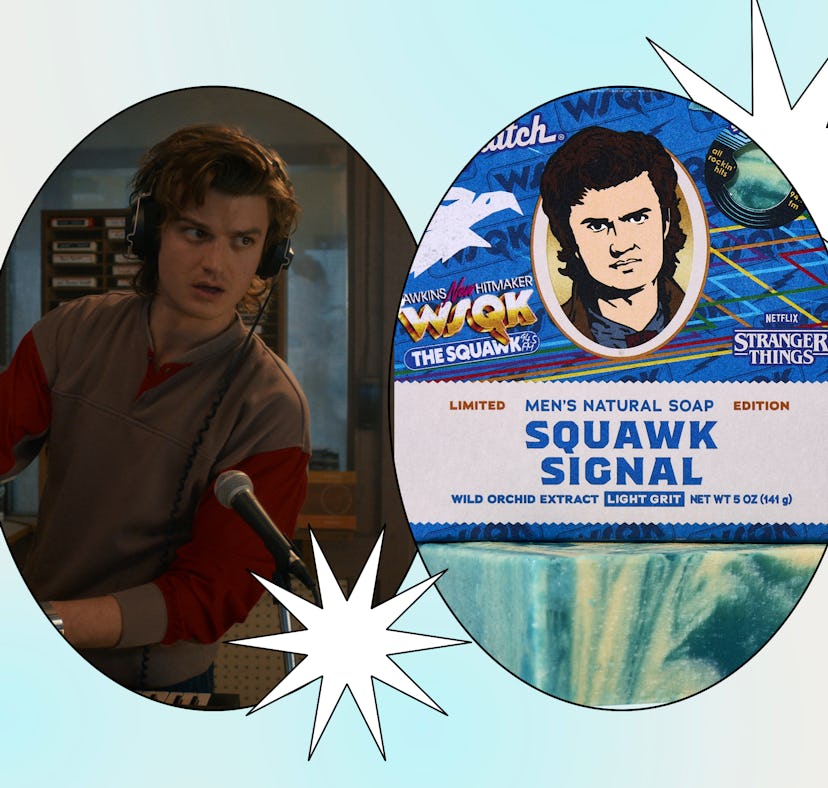 I tried Dr. Squatch's 'Stranger Things' soaps, including a Steve Harrington scent.