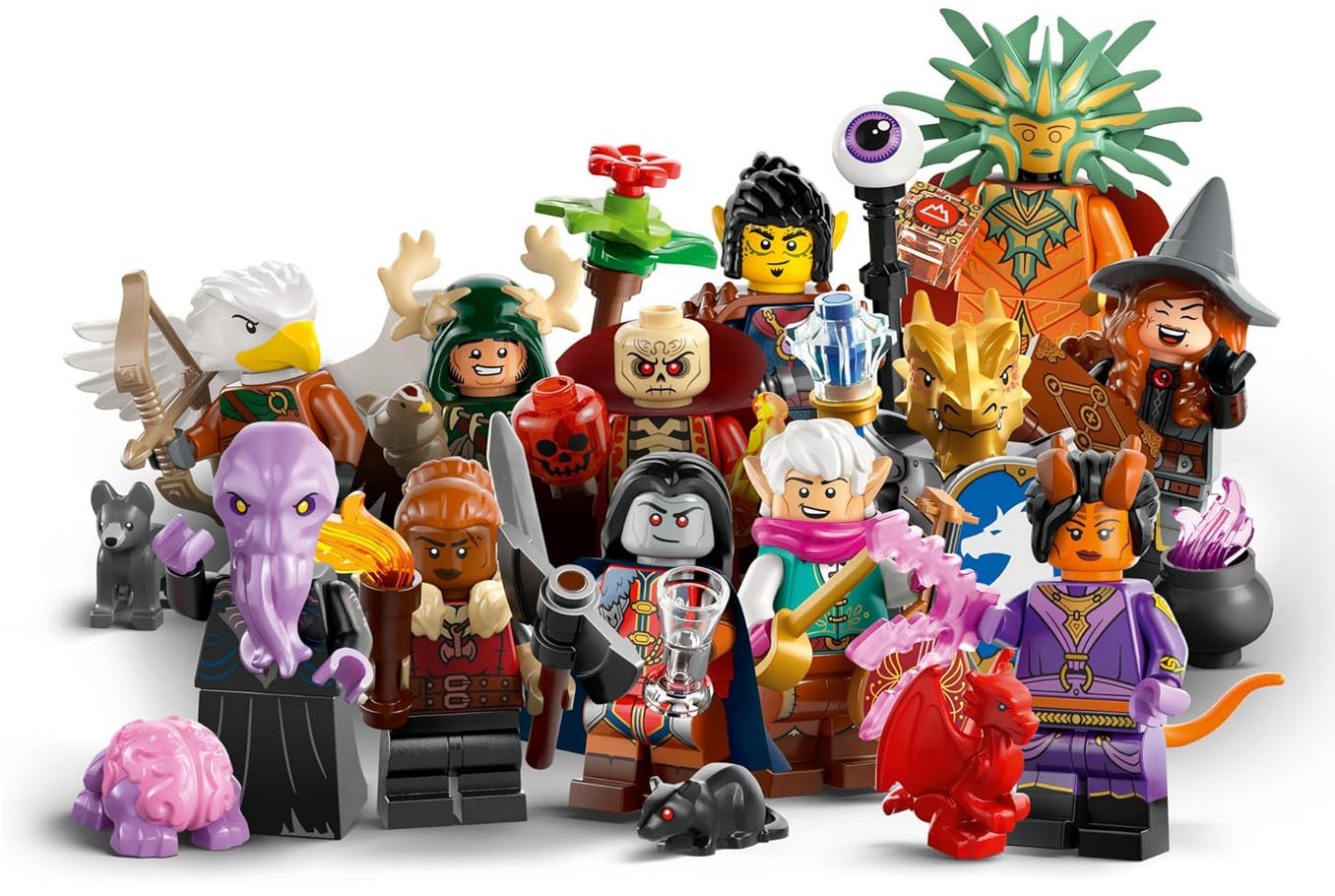 Get Your D&D LEGO Figures