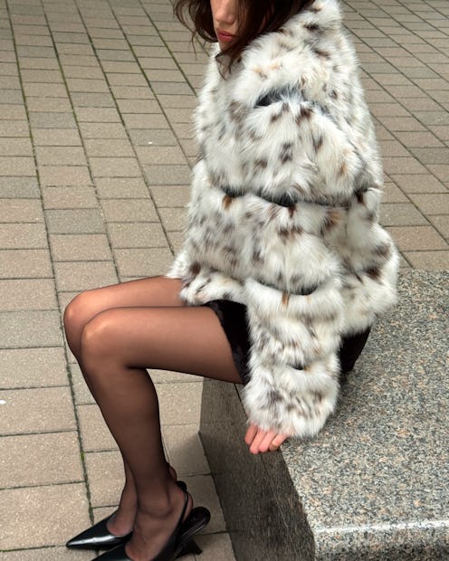 Apparis faux fur jacket