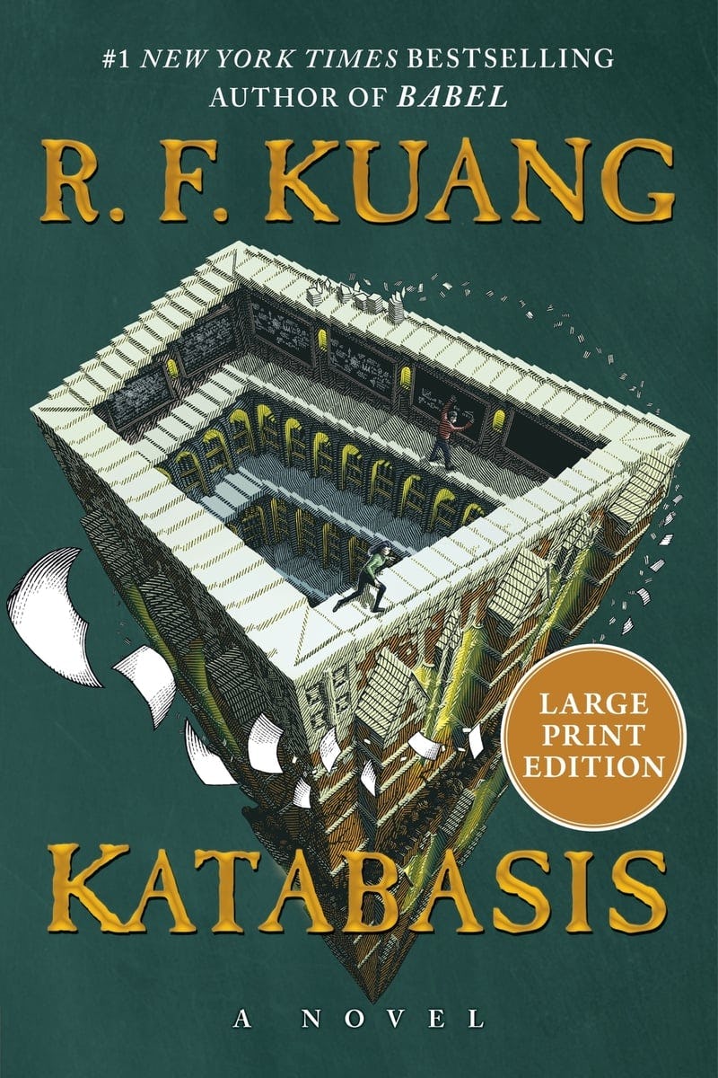 Cover of Katabasis by R.F. Kuang.