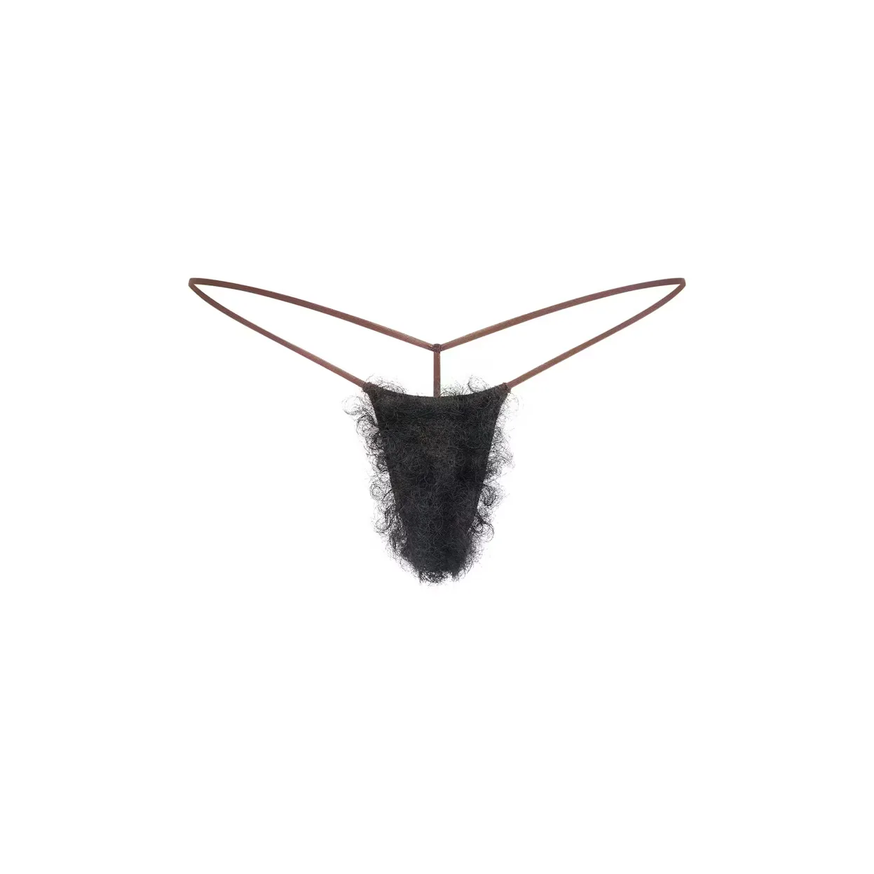 SKIMS' "Ultimate Bush" pubic hair thong/merkin.