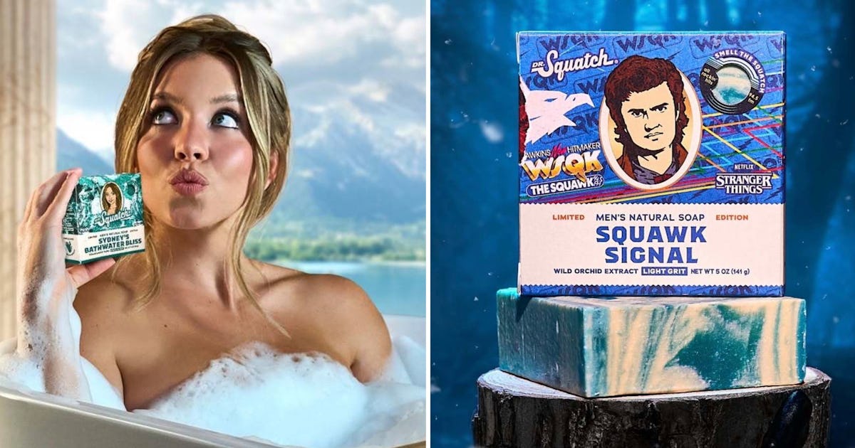 I Tried Dr. Squatch’s ‘Stranger Things’ Soaps Inspired By Steve & More I Tried Dr. Squatch’s ‘Stranger Things’ Soaps Inspired By Steve & More
