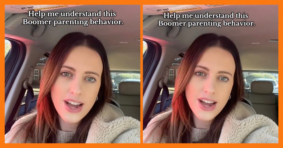 A family therapist talks into the camera about Boomer parents. 