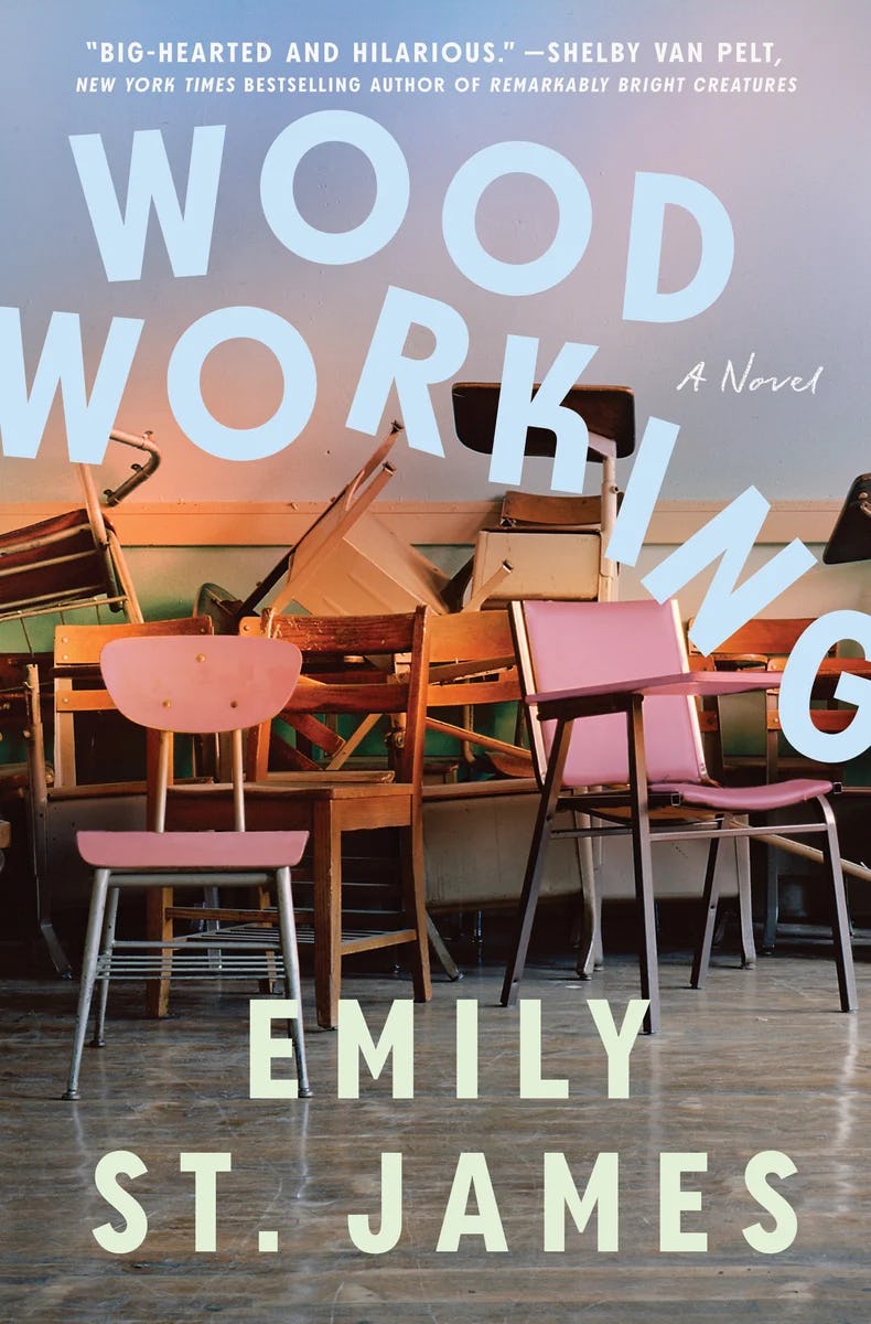 Cover of 'Woodworking' by Emily St. James.