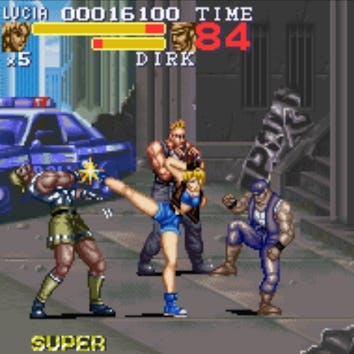 Screenshot from Final Fight 3